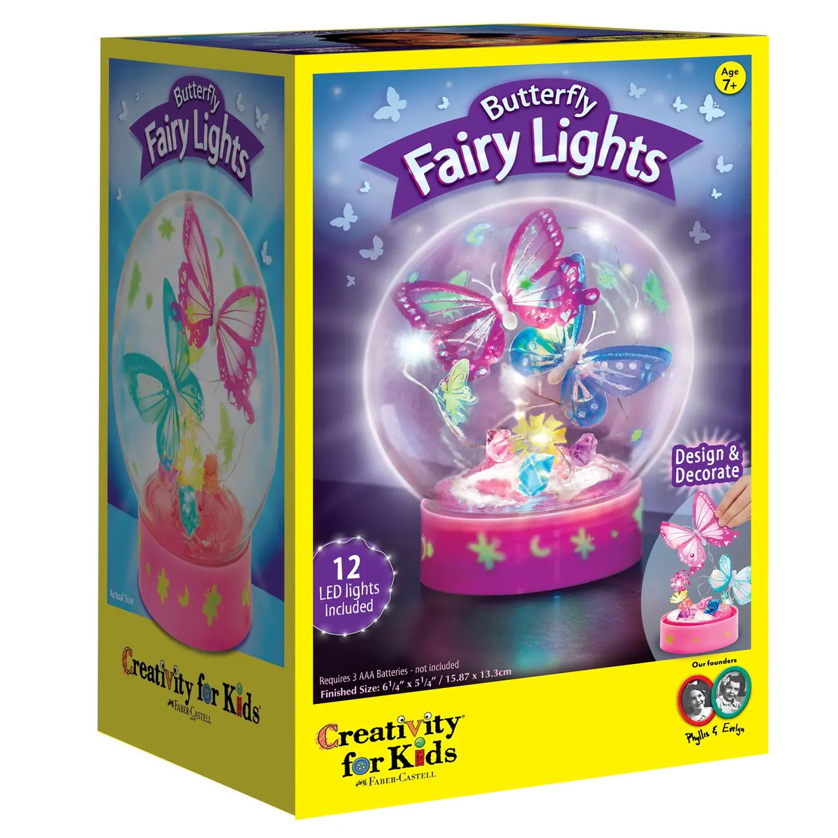 Creativity For Kids Enchanted Butterfly Fairy Lights Craft Kit 1