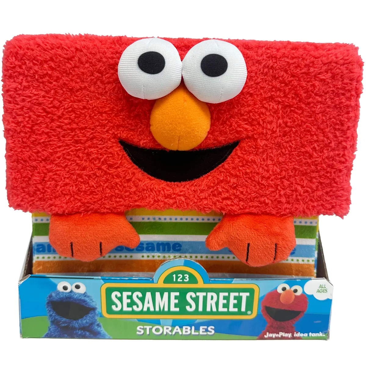 Sesame Street Storable Elmo 12" Storage Cube 1