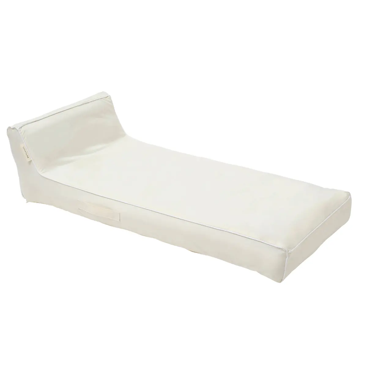 Sunnylife Luxe Lie-On Lounger Casa Blanca - Inflatable Relaxation Float With Head Rest 1