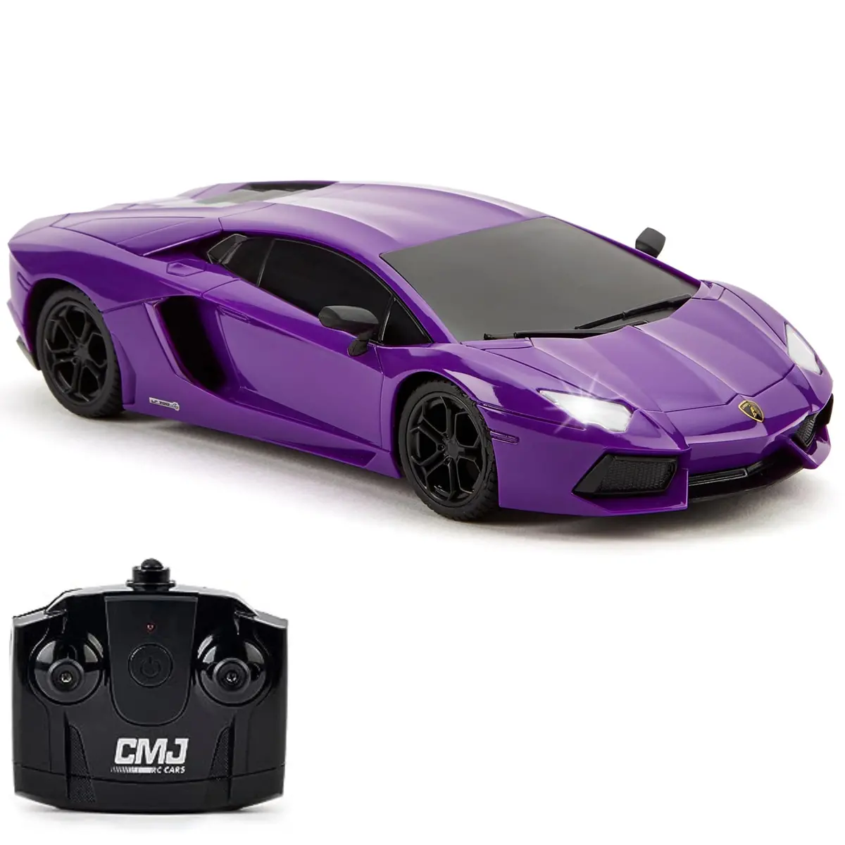 Cmj Rc Cars Radio Control Lamborghini Lp700-4 - Purple - 1:24 Scale, 2.4Ghz, Led Headlights 1