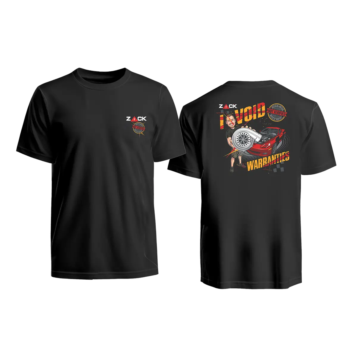 Zack Void Warranties Shirt 1