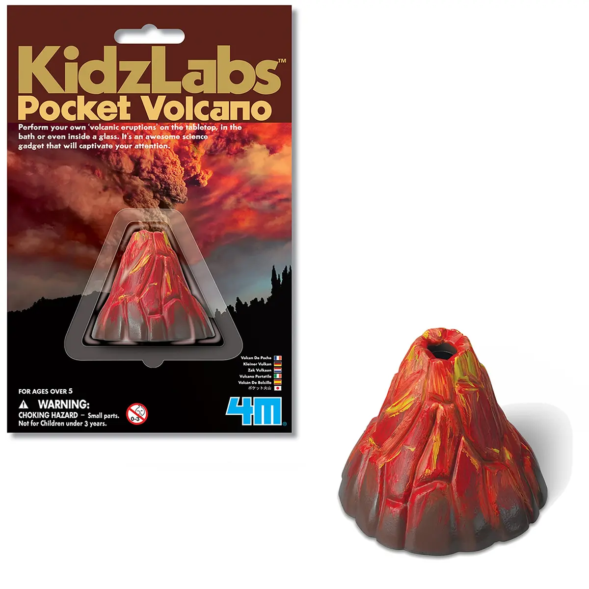 Kidzlabs Pocket Volcano Eruption Science Kit 1