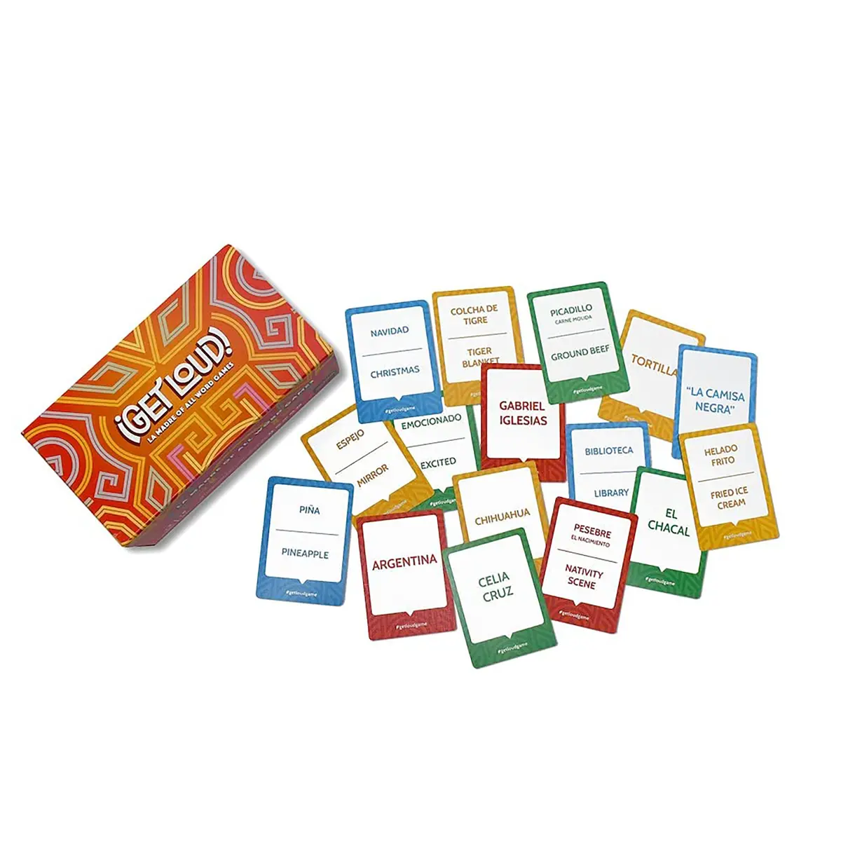 Tragos Get Loud Bilingual Word Guessing Party Game, Age 8+ 1