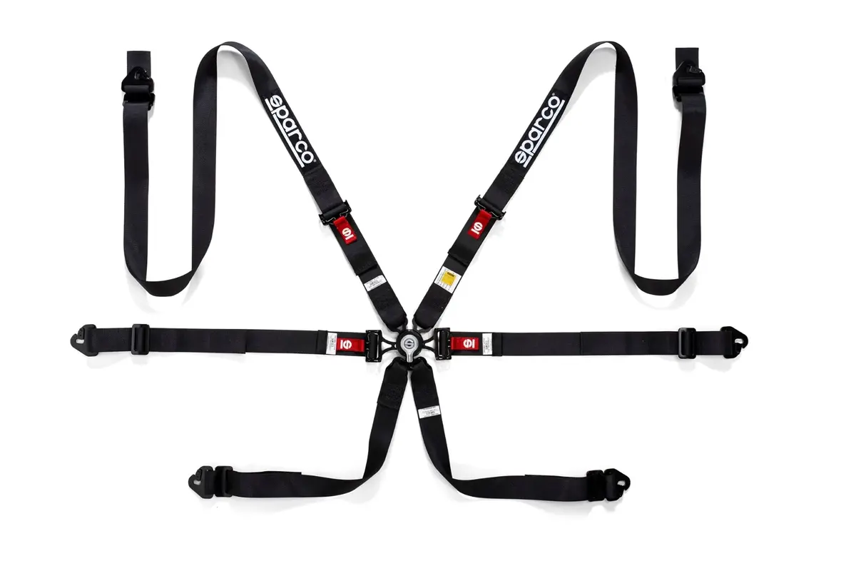 Sparco Fia 6-Point Endurance Racing Harness 1
