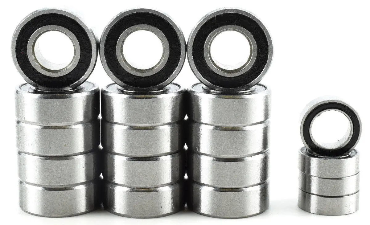 Apex Rc Products Traxxas Rustler / Slash 2Wd Rubber Ball Bearing Kit #2002R 1