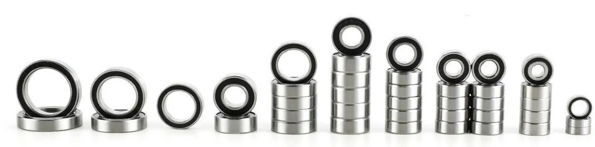 Apex Rc Products Traxxas Trx-4 Rubber Shielded Ball Bearing Kit #2004R 1