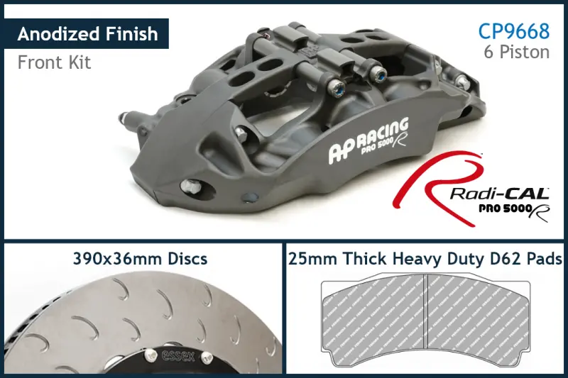 Ap Racing Radi-Cal 390Mm Heavy-Duty Competition Brake Kit -Gen.6 Camaro 1