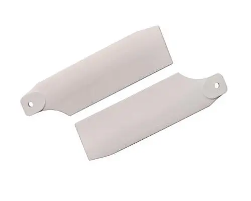 Kbdd Bright White 61Mm Tail Rotor Blades #4022 1