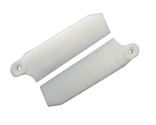 Kbdd Pearl White 84.5Mm Extreme Tail Rotor Blades #4092 1