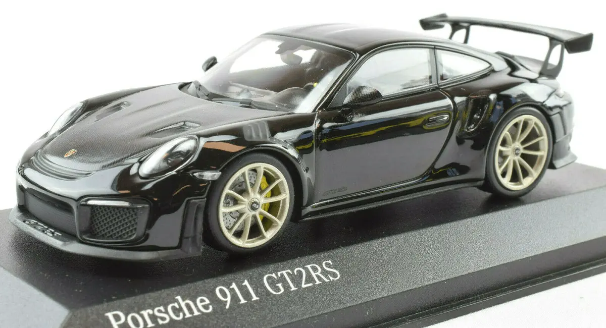 Minichamps X Premium Hobbies 911 991.2 Black Gt2 Rs 1:43 Diecast Car 413067239 1