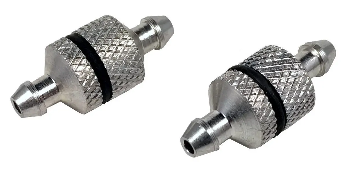 Apex Rc Products Aluminum Serviceable Nitro Fuel Filter - 2 Pack #8056 1
