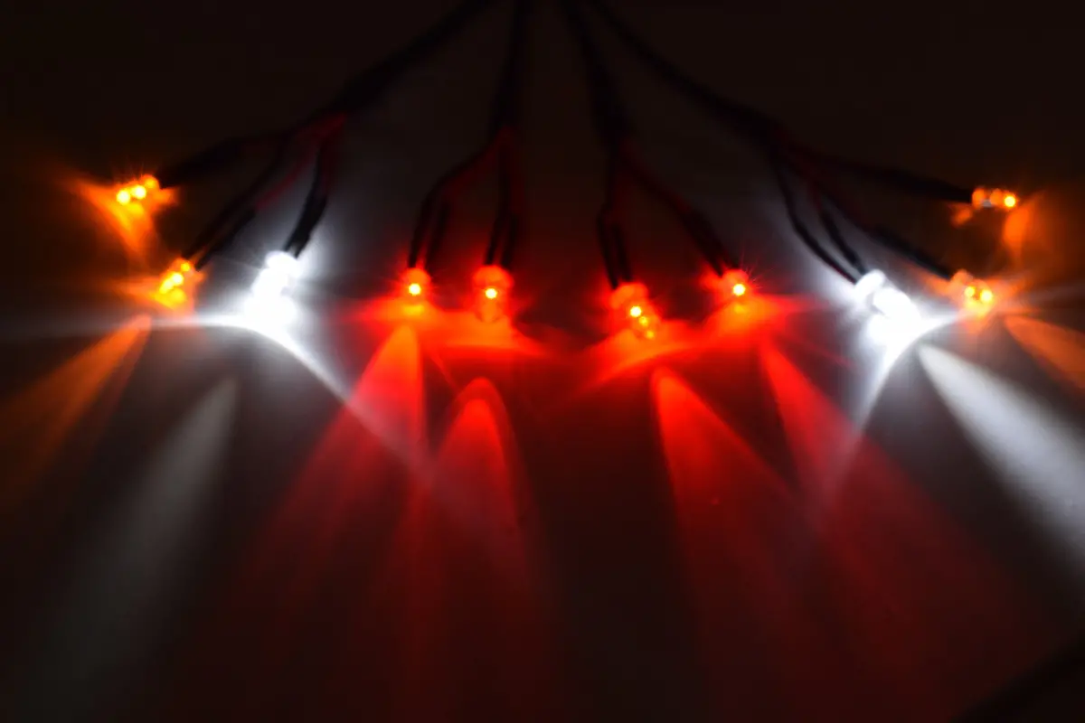 Apex Rc Products Traxxas Trx-4 Bronco 10 Led Light Kit #8090 1