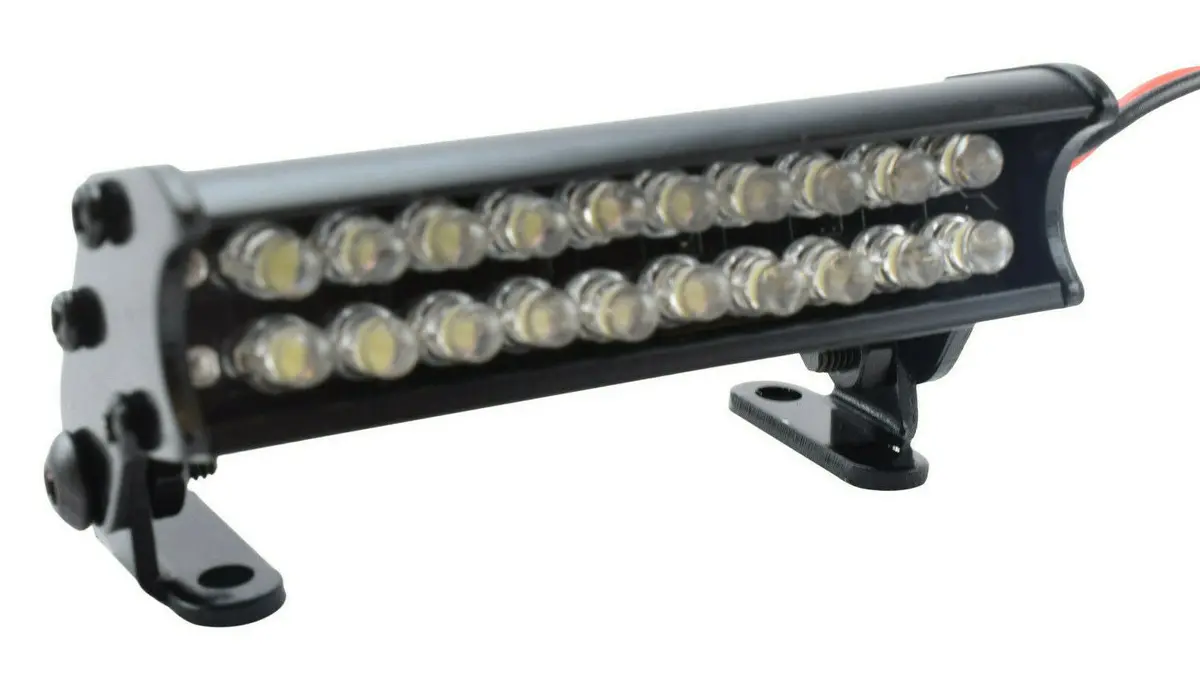 Apex Rc Products 20 Led 55Mm Aluminum Light Bar - Traxxas 1/16 / Ecx Amp #9040L 1