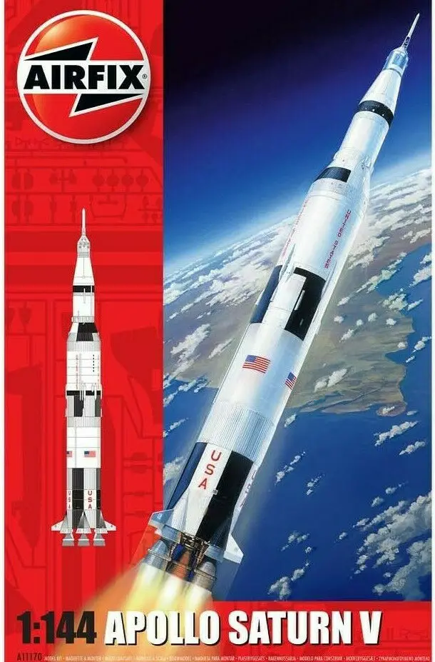 Airfix Apollo Saturn V Rocket 1:144 Plastic Model Kit A11170 1