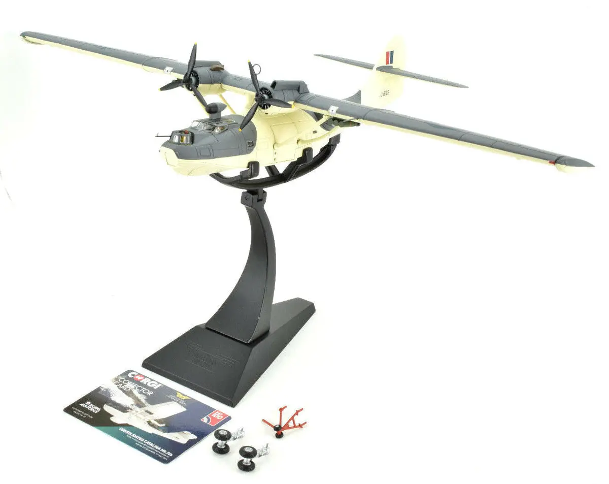 Corgi Consolidated Catalina Mk.Iva -100 Years Raf 1:72 Die-Cast Airplane Aa36111 1