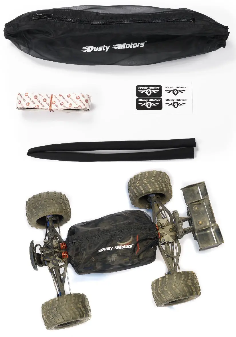 Dusty Motors Traxxas E-Revo / Summit Black Protection Cover Shroud 1