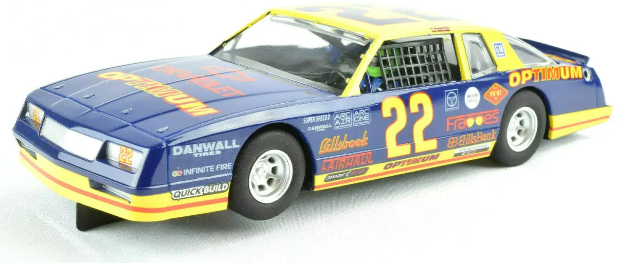 Scalextric "Optimum" Chevrolet Monte Carlo Stock Car Dpr 1/32 Slot Car C4038 1