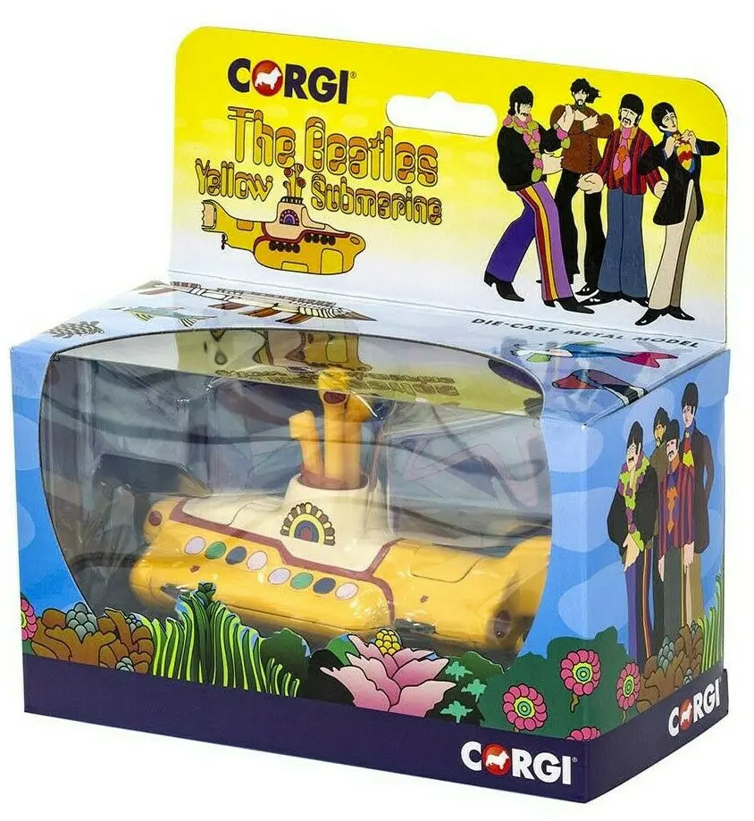 Corgi The Beatles Yellow Submarine "Fit To Box Scale" Die-Cast Submarine Cc05401 1