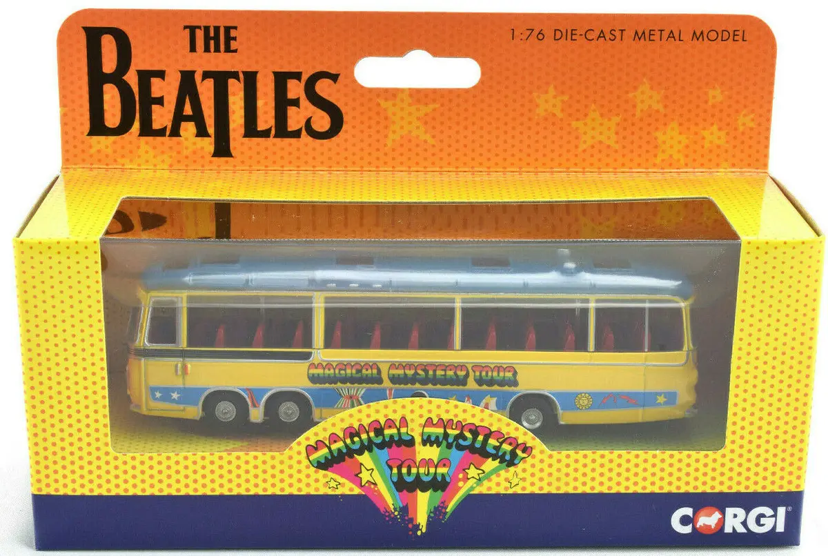 Corgi The Beatles Magical Mystery Tour Bus 1:76 Die-Cast Cc42419 1