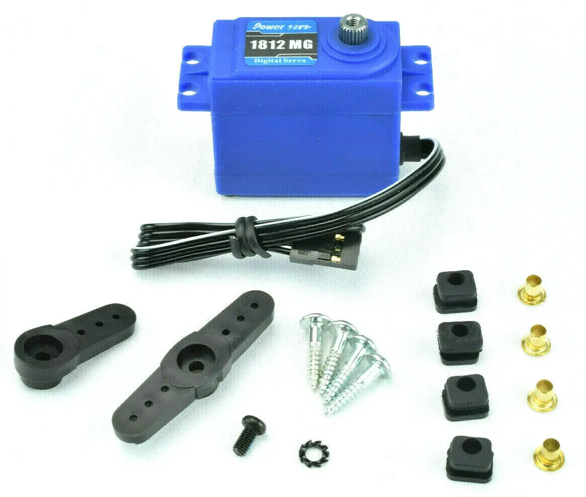 Power Hd Hd-1812Mg Waterproof Metal Gear Digital High Speed High Torque Servo 1