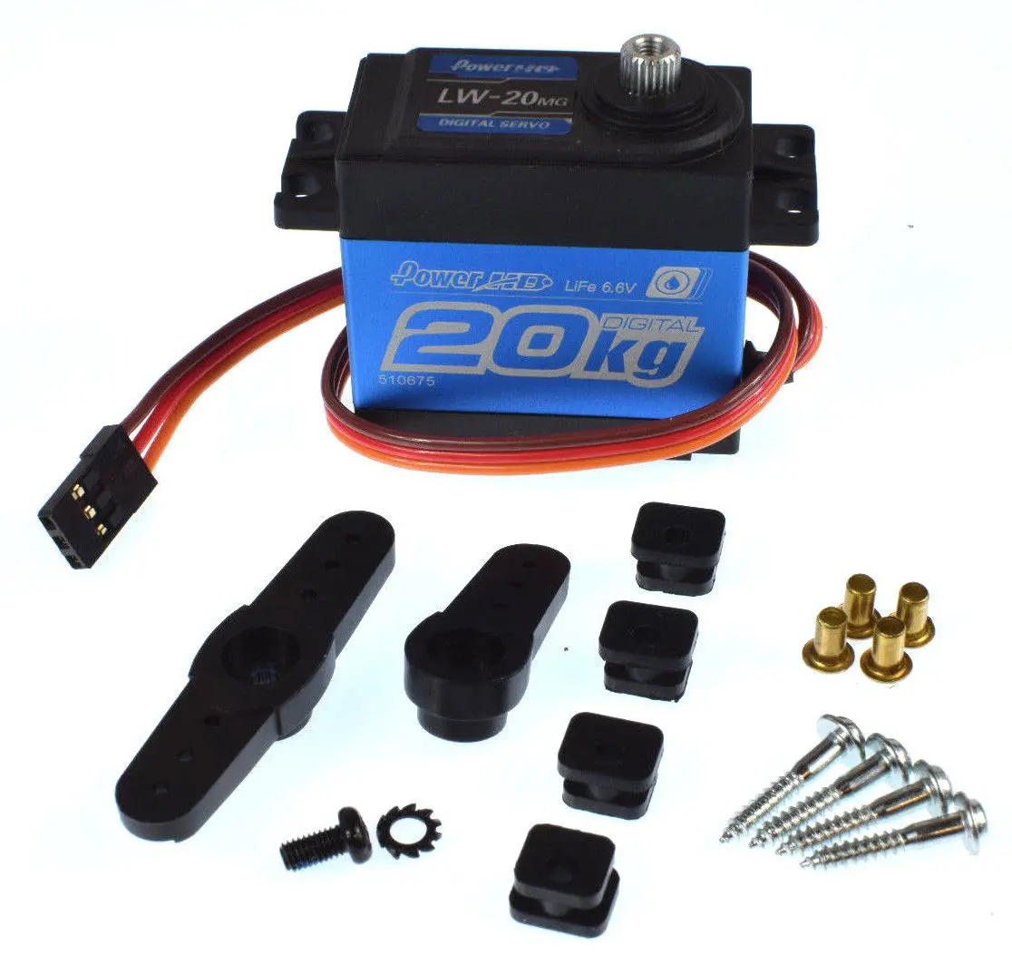 Power Hd Lw-20Mg Standard Waterproof Digital High Torque Servo - 1/10 - 1/8 Steering Servo 1