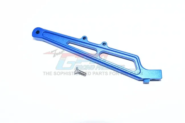 Gpm Racing Arrma Limitless / Infraction Blue Aluminum Rear Chassis Brace Maf016r-B 1