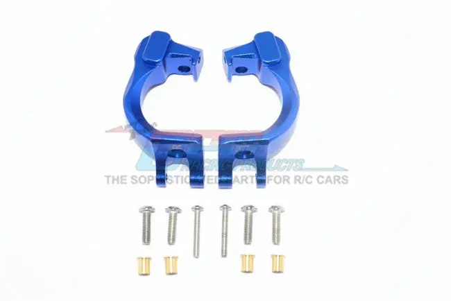 Gpm Racing Arrma Granite Blue Aluminum Front C Hub Set Mag019-B 1
