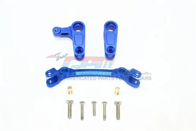 Gpm Racing Arrma Granite / Big Rock Blue Aluminum Steering Rack Mag048-B 1