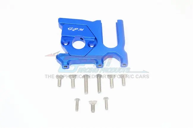 Gpm Racing Arrma Limitless / Infraction Blue Aluminum Center Diff / Motor Mount Mak018a-B 1