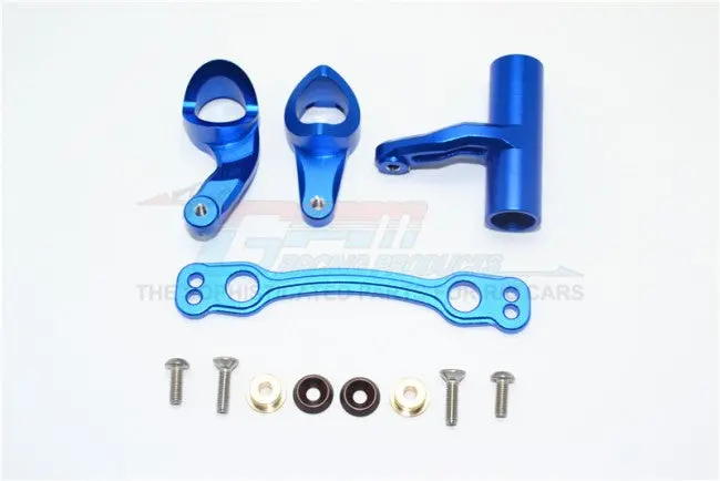 Gpm Racing Arrma Kraton Talion Typhon Senton Aluminum Steering Rack Mak048-B 1