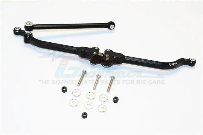 Gpm Racing Axial Smt10 Rr10 Wraith Black Aluminum Adjustable Steering Link Mj160n-Bk 1