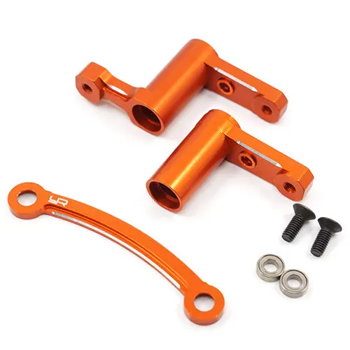 Yeah Racing Hpi Rs4 Sport 3 Aluminum Ball Bearing Steering Arm Set Rss3-007Or 1