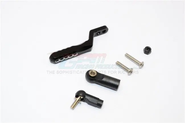 Gpm Racing Axial Scx10 Ii Black Aluminum Rear Tow Hitch Scx2333r-Bk 1