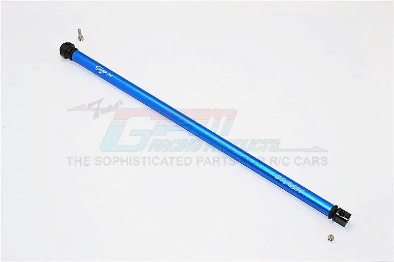 Gpm Racing Traxxas Slash 4X4 Lcg Blue Aluminium Main Driveshaft W/ Hard Steel Ends Sla025lcg-B 1