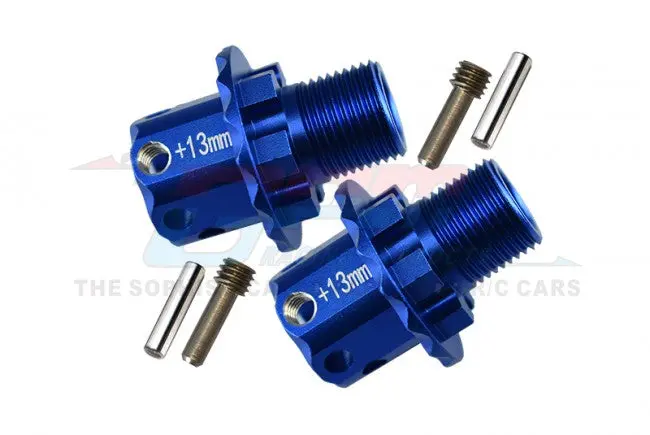 Gpm Racing Traxxas Sledge Aluminum +13Mm Wheel Hex Adapter Set Sle010/+13Mm-B 1