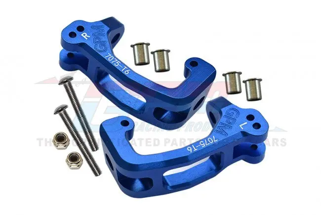 Gpm Racing Traxxas Sledge Blue Aluminum Front C Hub Set Sle019-B 1
