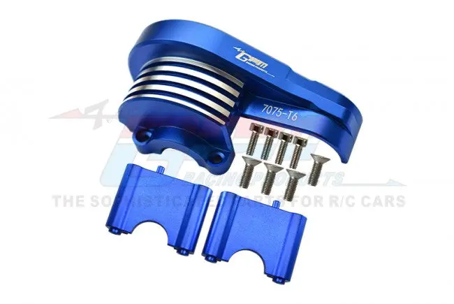 Gpm Racing Traxxas Sledge Aluminum Spur Gear Cover &Center Diff Mount Sle038gc-B 1
