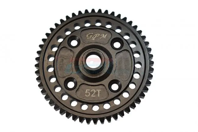 Gpm Racing Traxxas Sledge Carbon Steel 52T Spur Gear Sle052ts-Bk 1