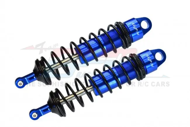 Gpm Racing Traxxas Sledge Aluminum 128Mm Front Shocks W/ 6Mm Shafts Sle128f-B-Bk 1