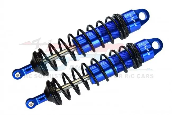 Gpm Racing Traxxas Sledge Aluminum 143Mm Rear Shocks W/ 6Mm Shafts Sle143r-B-Bk 1