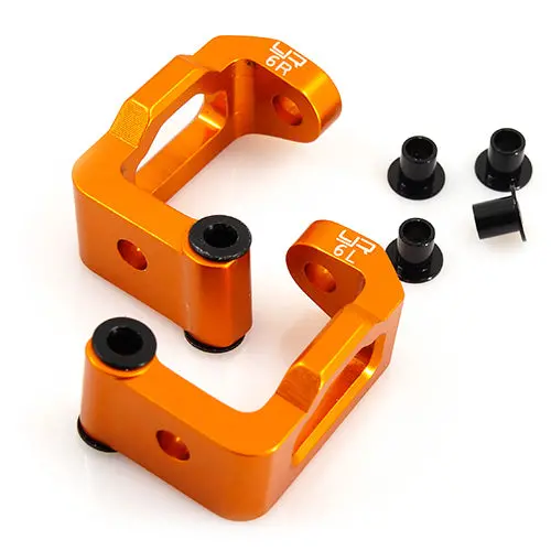 Yeah Racing Hpi Sprint 2 Aluminum C-Hub Caster 6 Degree Spt2-005Or 1