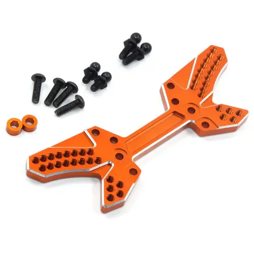 Yeah Racing Hpi Sprint 2 Orange Aluminum Rear Shock Tower Spt2-009Or 1