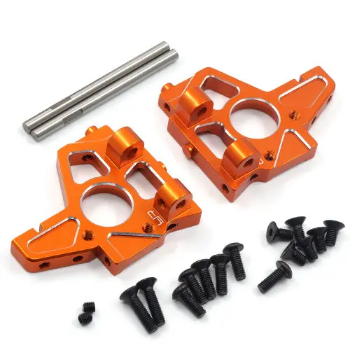 Yeah Racing Hpi Sprint 2 Orange Aluminum Front Or Rear Bulkhead Spt2-027Or 1