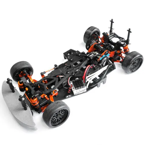 Yeah Racing Hpi Sprint 2 Orange Aluminum Rwd Drift Conversion Kit Spt2-S04or 1