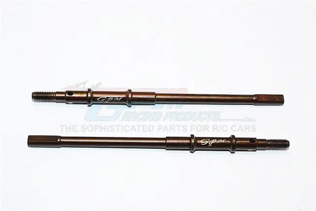 Gpm Racing Axial Scx10 Ii Spring Steel Rear Straight Axle Shaft Set Sscx2039-Oc 1