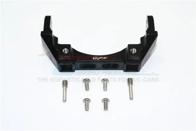 Gpm Racing Traxxas Trx-4 Black Aluminum Rear Bumper Mount Trx4331r-Bk 1