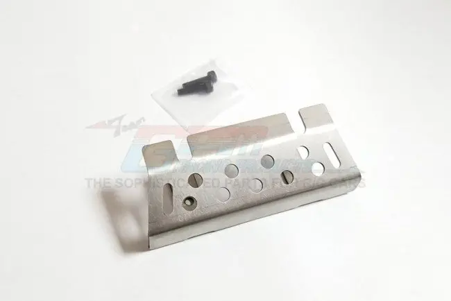 Gpm Racing Traxxas Trx-4 Stainless Steel Front Or Rear Chassis Skid Plate Trx4zsp17-Oc 1