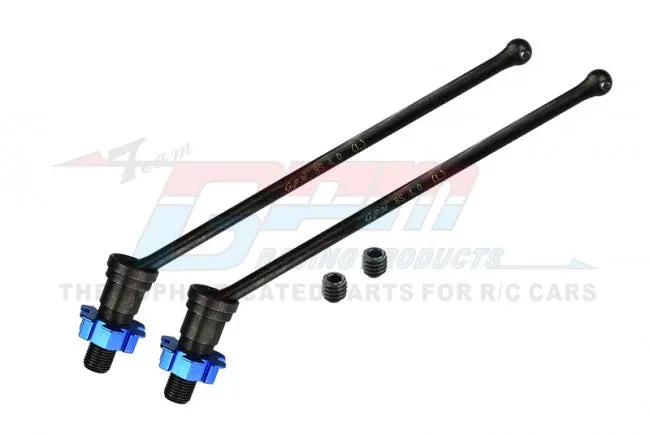 Gpm Racing Traxxas X-Maxx Widemaxx Carbon Steel Cvd Driveshafts Txm8190f/Rnl-B 1