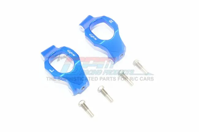 Gpm Racing Traxxas Maxx Blue Aluminum Front C Hub Set Txms019-B 1