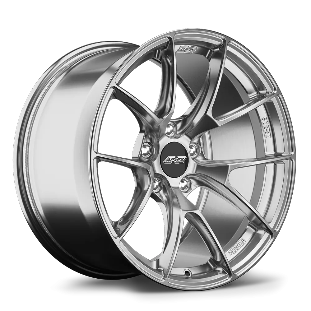18X11" Et38 Brushed Clear Apex Vs-5Rs Forged Corvette Wheel 1